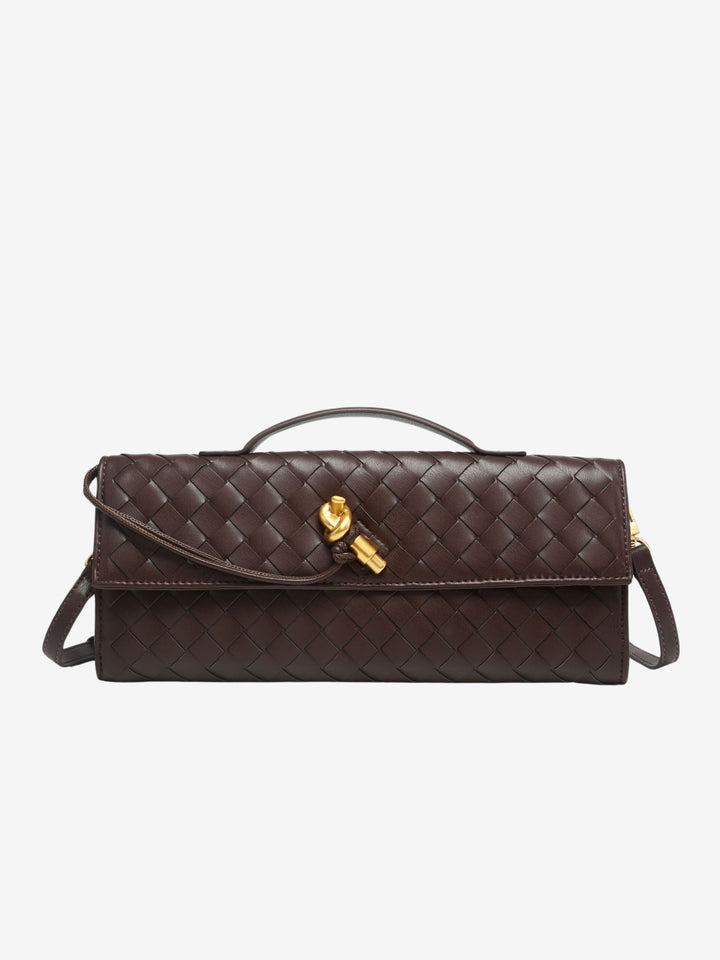 Elise - Woven Clutch Bag