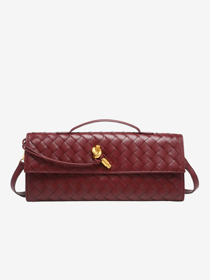 Elise - Woven Clutch Bag