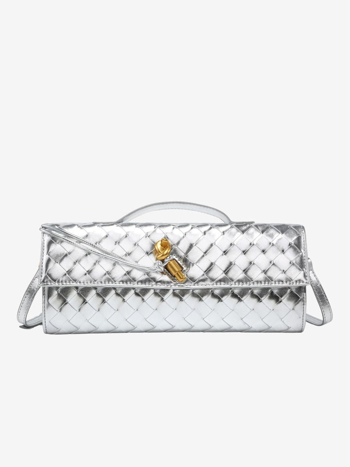 Elise - Woven Clutch Bag