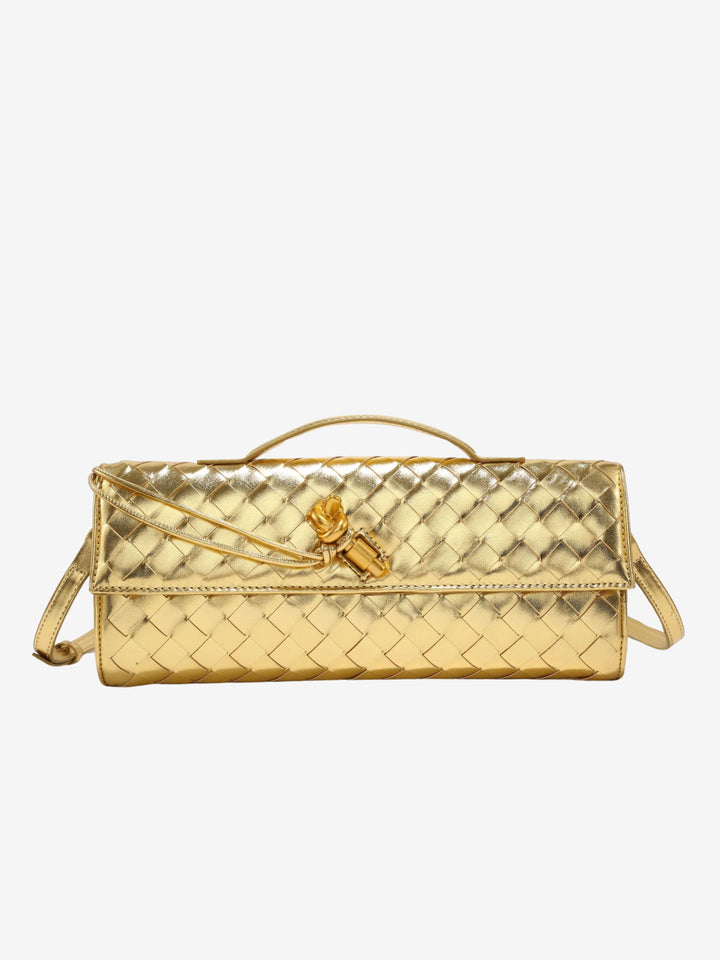 Elise - Woven Clutch Bag