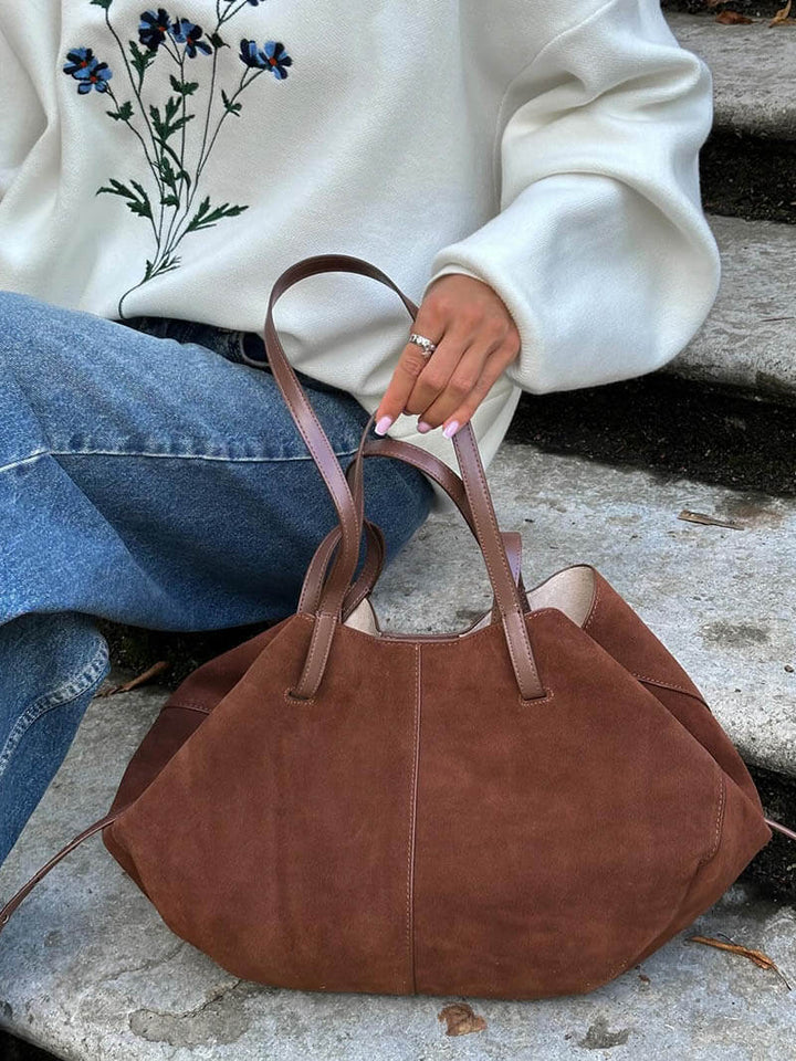 Elodie - Travel Suede Bag