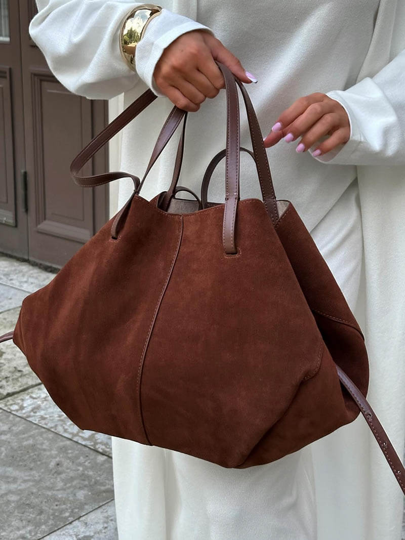 Elodie - Travel Suede Bag