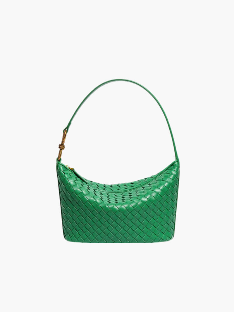 Gracie - Woven Zipper Mini Bag