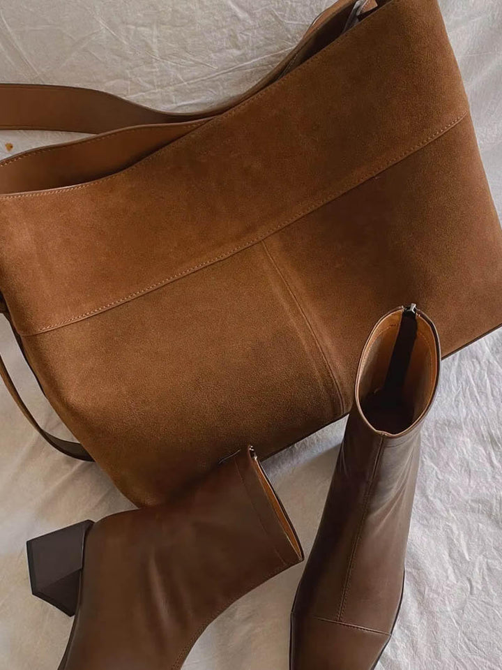 Jillian - Everyday Suede Bag