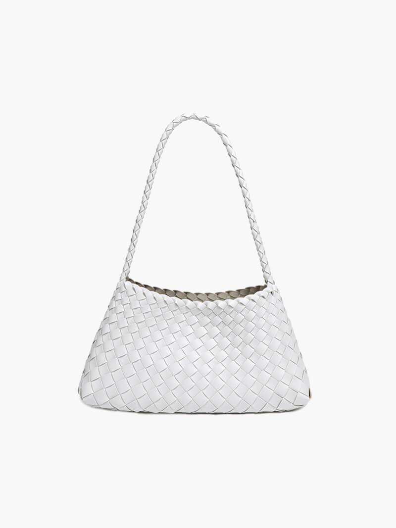 Kayla - Woven Leather Bag