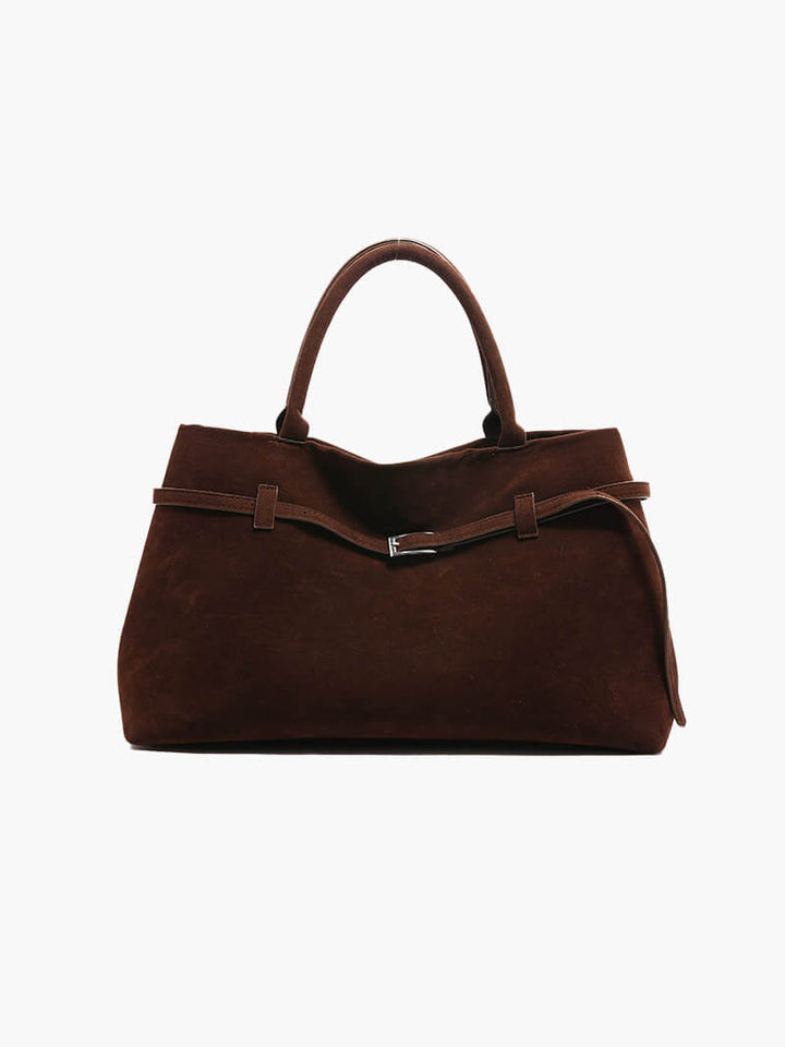 Luna - Crafted Suede Hand Bag