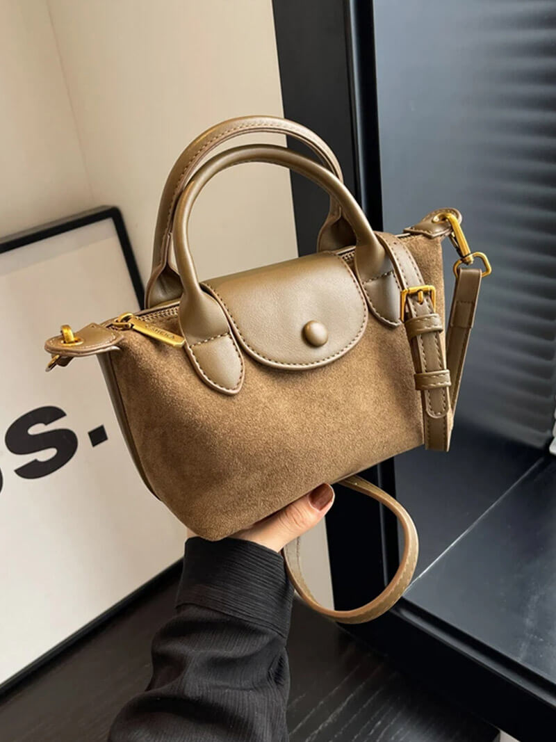 Olive - Suede Mini Bag